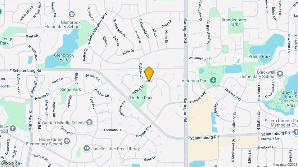 2811 Odlum Dr Map and Location Details