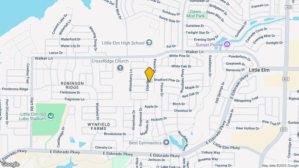2645 Elderberry Ln Map and Location Details