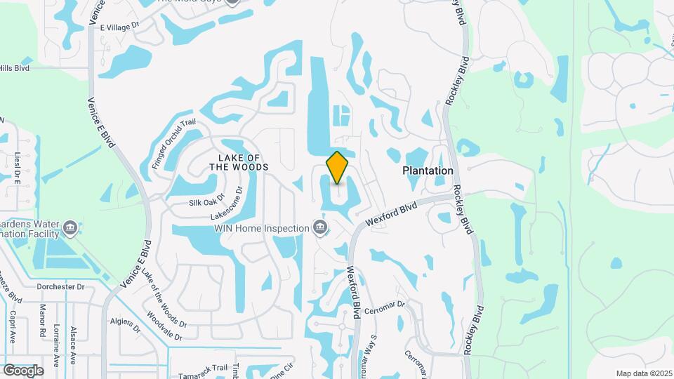 705 Harrington Lake Dr S Map and Location Details