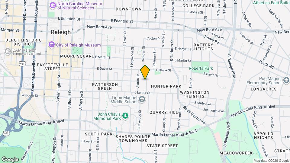 422 Montague Ln Map and Location Details