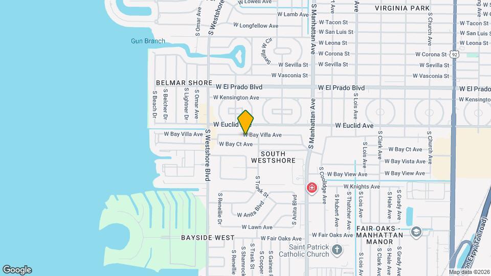 4610 W Bay Villa Ave Map and Location Details