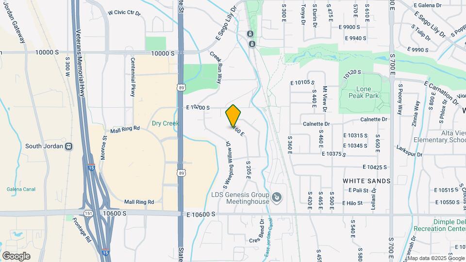 10282 Golden Willow Dr Map and Location Details