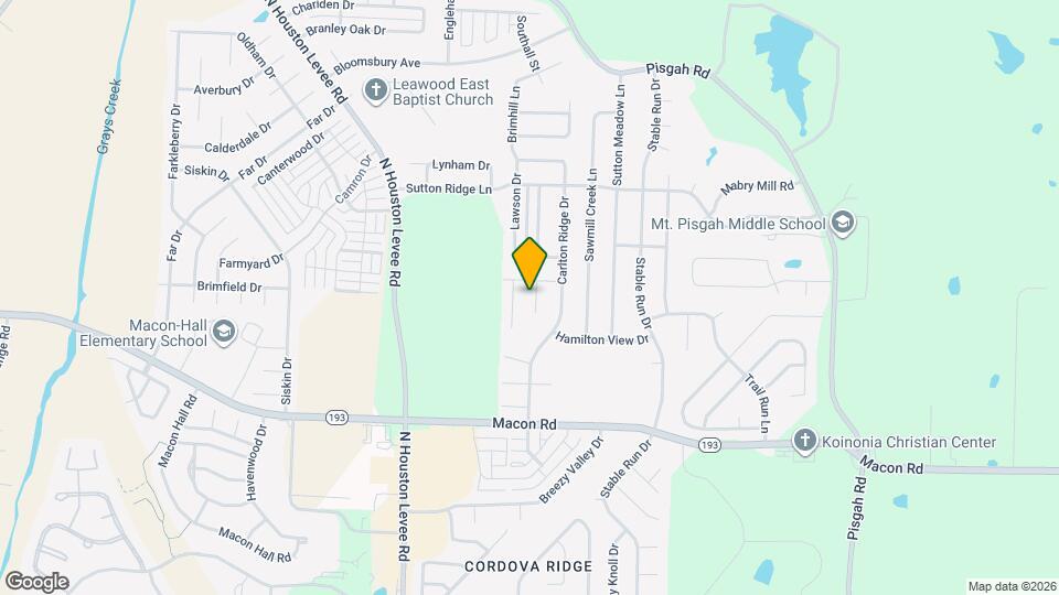 1421 Radley Cove Map and Location Details