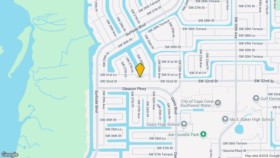 2649 SW 32nd St Map and Location Details