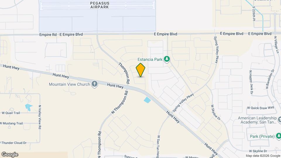 4165 W Monika Ln Map and Location Details