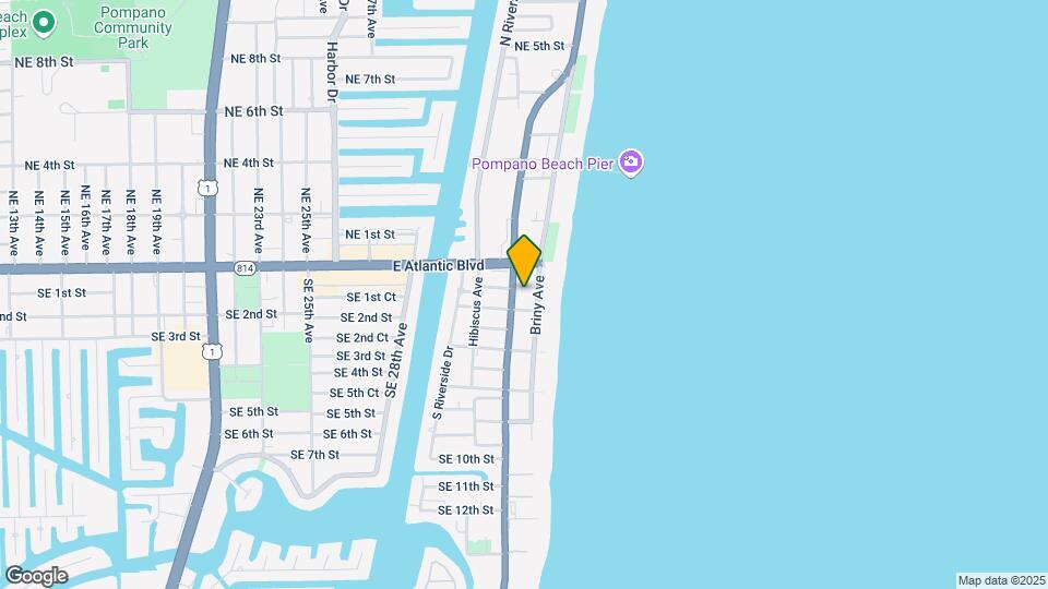 Pompano Beach Club North Mapa y Detalles de la Ubicación