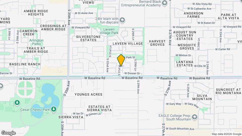 7404 S 30th Ln Map and Location Details