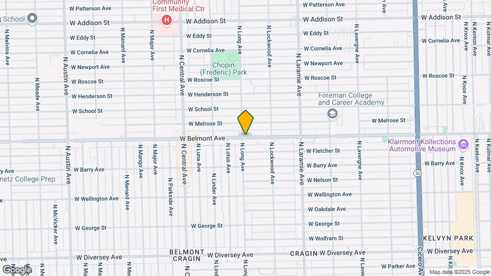 5357 W Belmont Ave-Unit -5357-3 Map and Location Details
