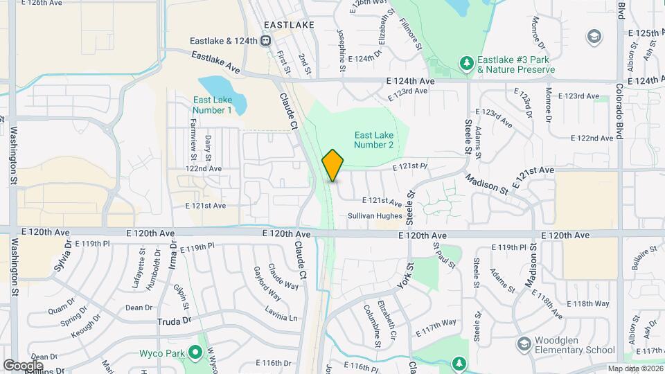 12121 York St Mapa y Detalles de la Ubicación