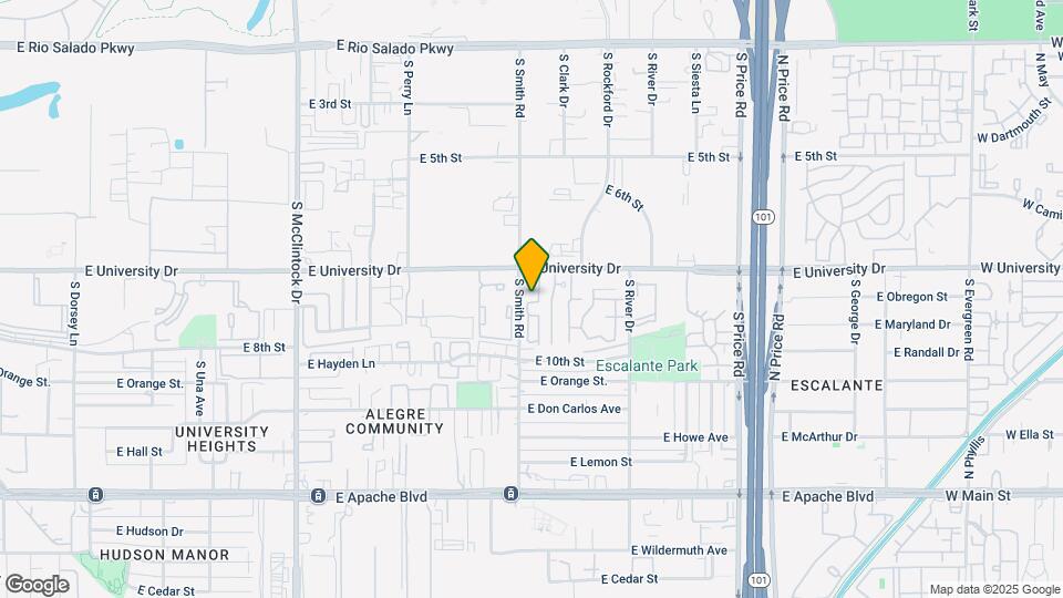901 S Smith Rd, Unit 1069 Map and Location Details