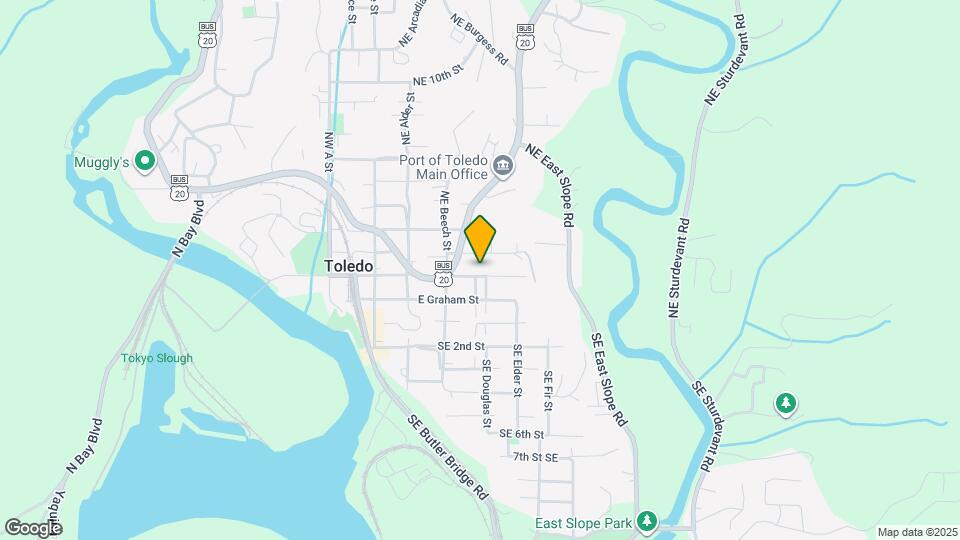 442 NE 1st St Map and Location Details