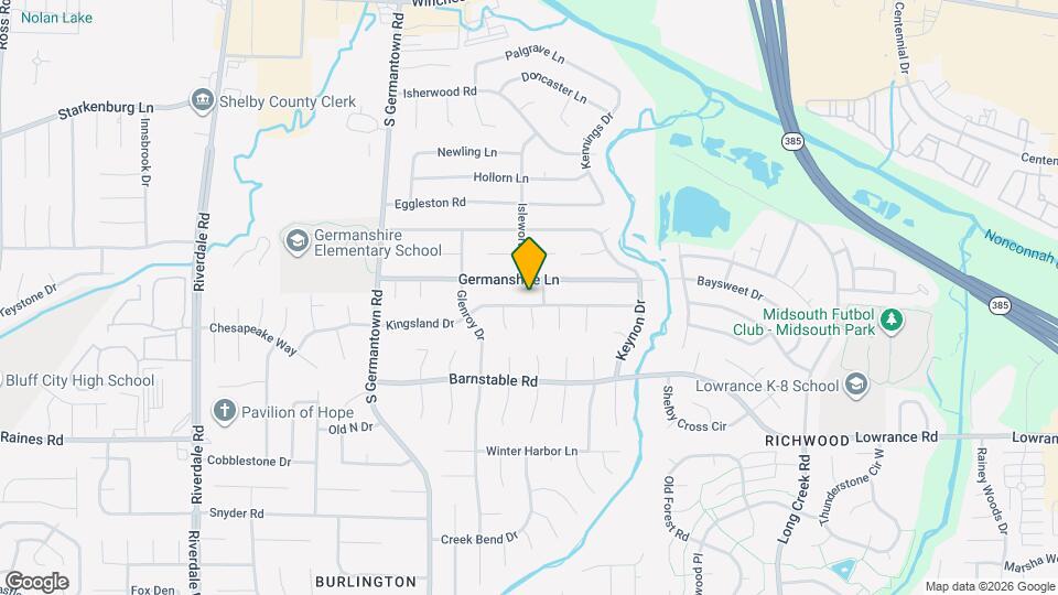 7350 Kingsland Dr Map and Location Details