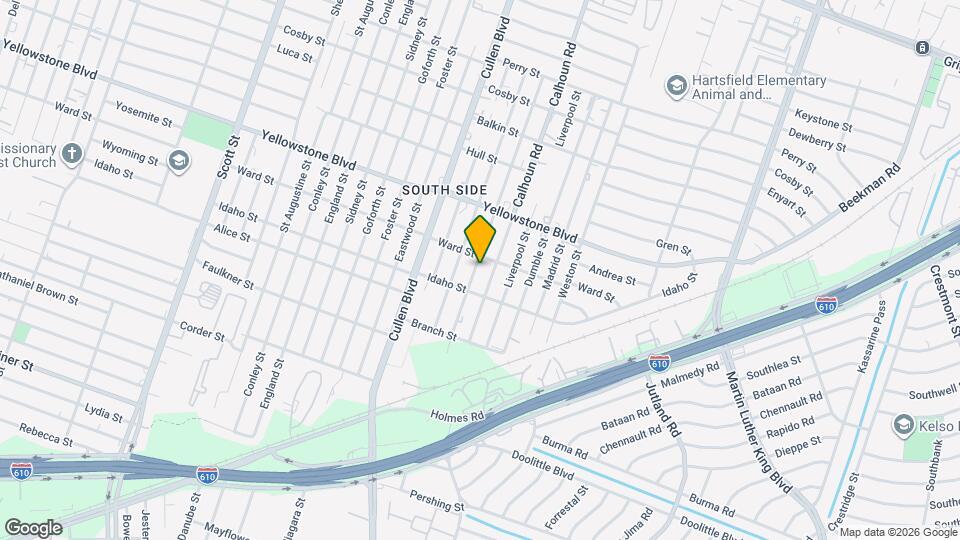 6815 Paris St Map and Location Details