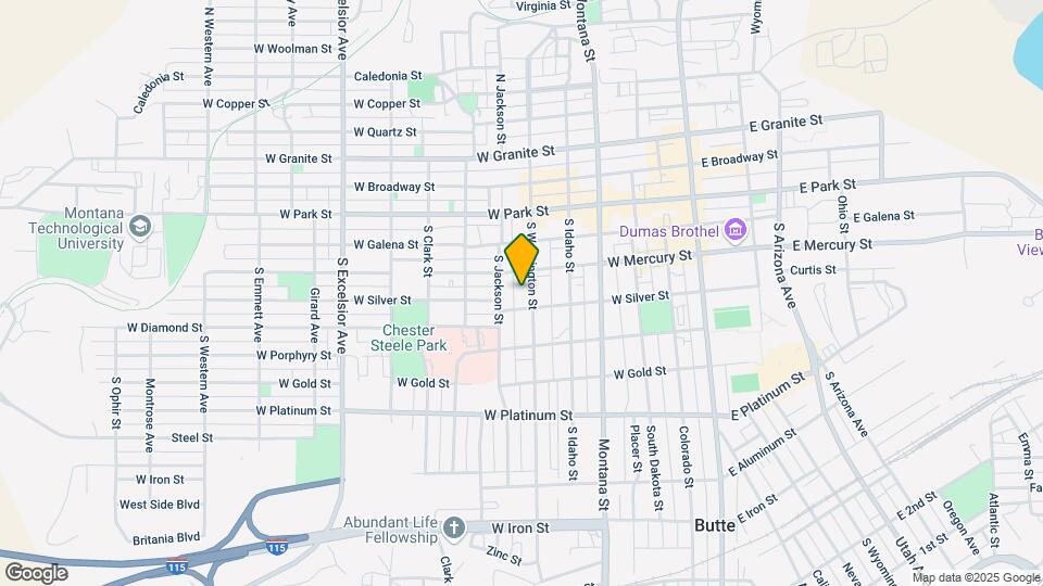 219 S Washington St, Unit 219 B Map and Location Details