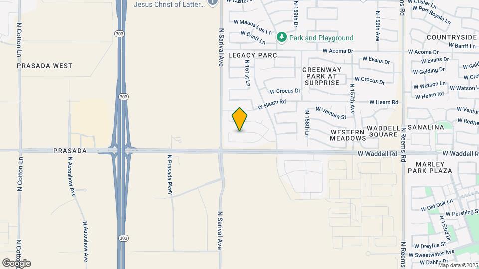 16213 W Calavar Rd Map and Location Details