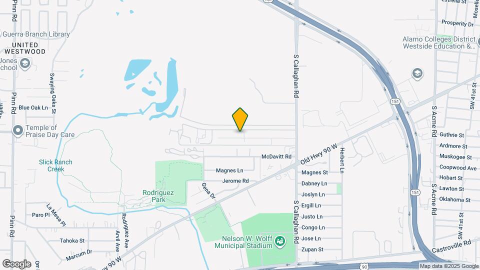 5807 Mayo Dr Map and Location Details