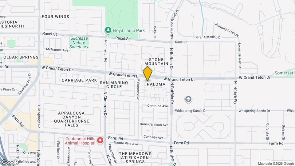 7929 Dana Maple Ct Map and Location Details