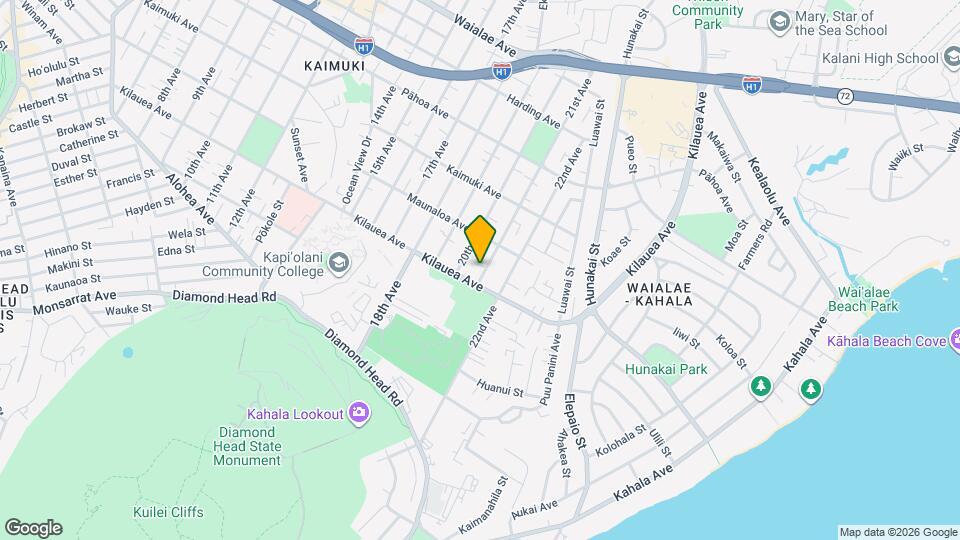 718 21st Ave Mapa y Detalles de la Ubicación