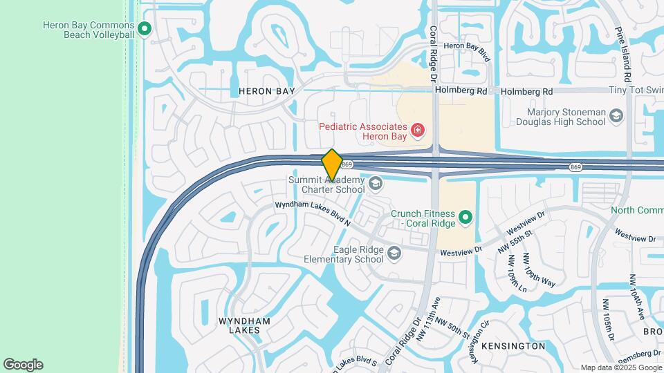 5642 NW 118th Dr Map and Location Details