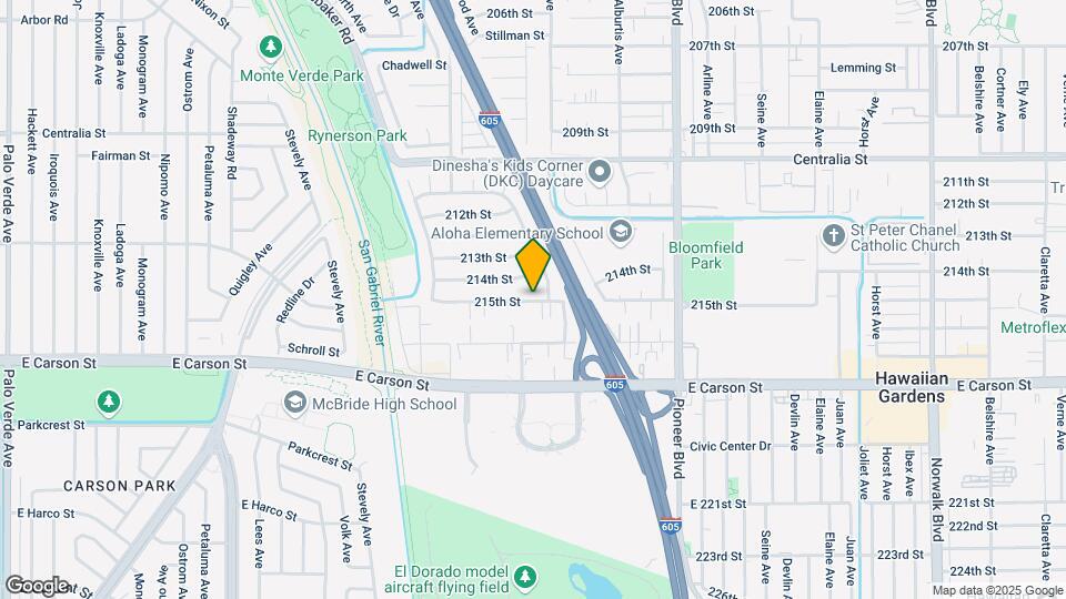11525 215th St Map and Location Details