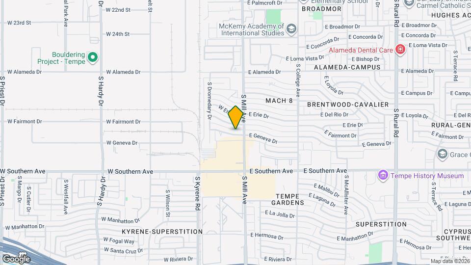 16 W Geneva Dr Map and Location Details