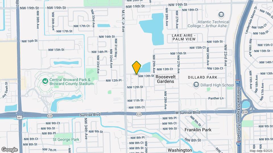 1281 NW 30th Ave Map and Location Details