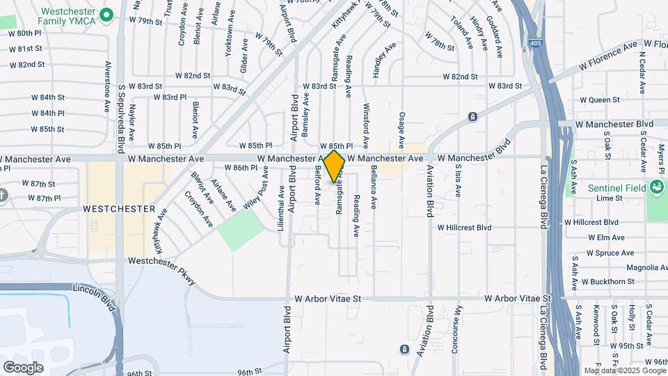 8721-8733 Ramsgate Ave Mapa y Detalles de la Ubicación