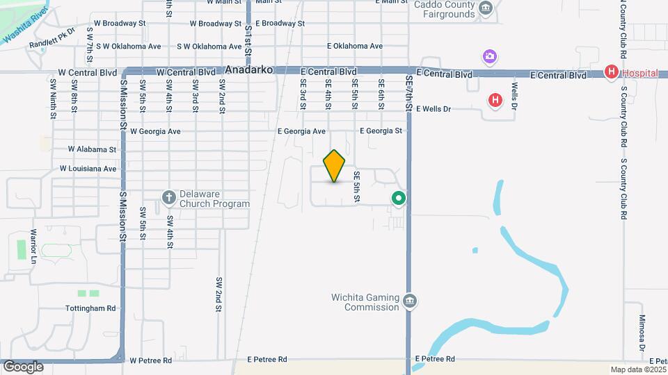404 E Texas Dr Map and Location Details