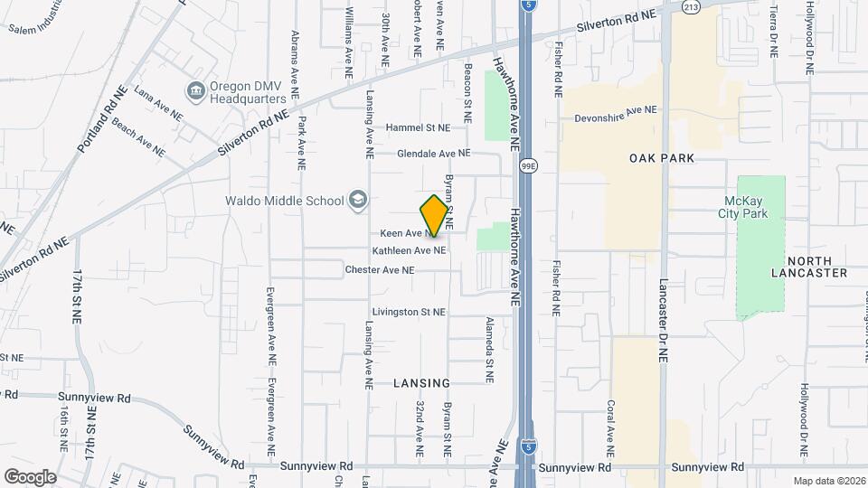 3205 Kathleen Ave NE Map and Location Details