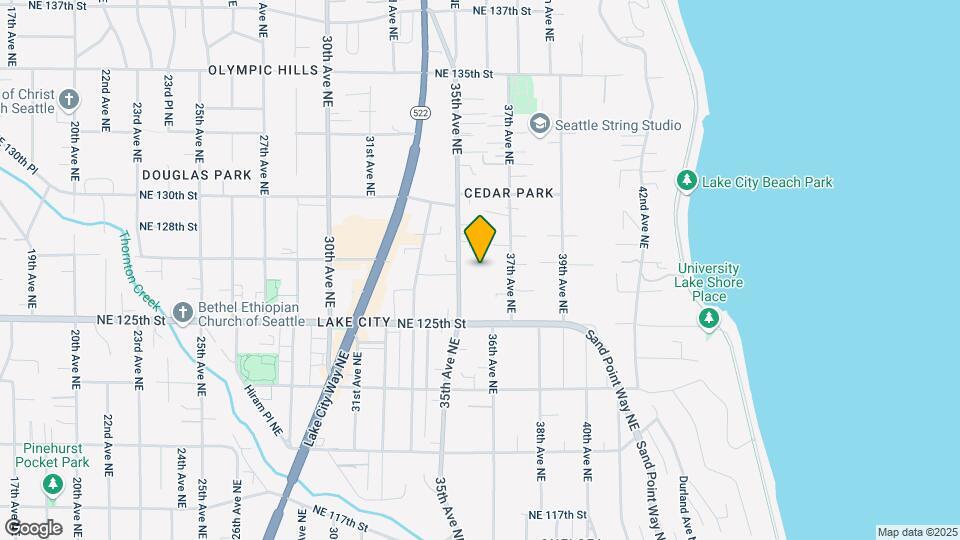 12550 35th Ave NE Map and Location Details