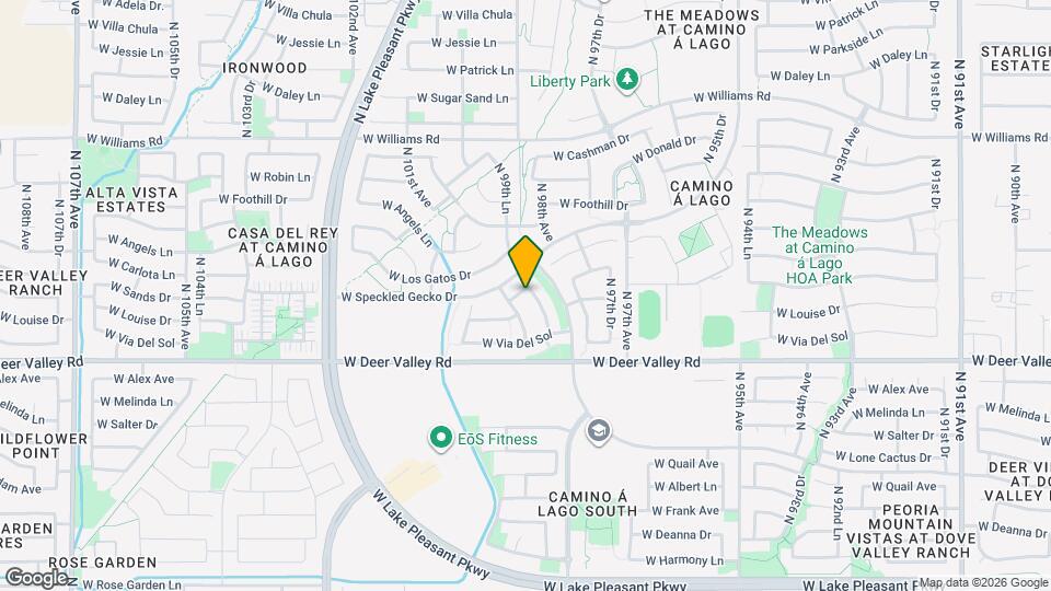 22084 N 98th Dr Map and Location Details