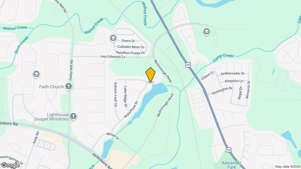 482 Waterfront Dr Mapa y Detalles de la Ubicación