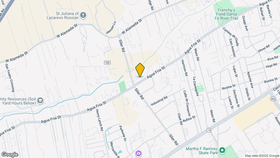 2861 Agua Fria St Mapa y Detalles de la Ubicación