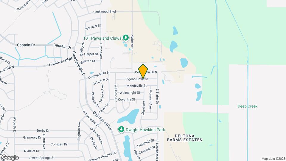 3163 Pigeon Cove St Map and Location Details