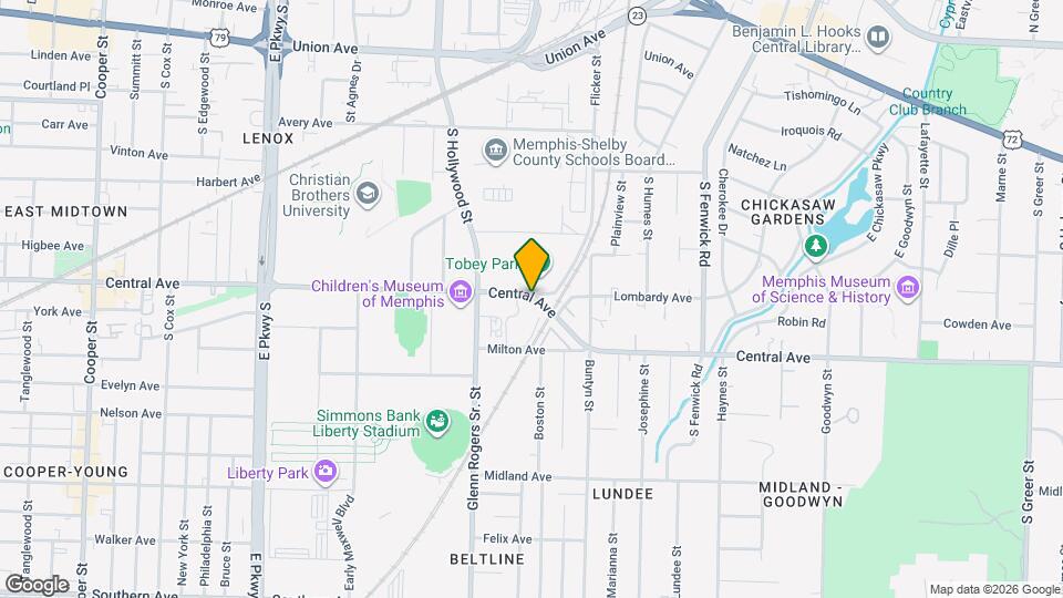 Audubon Downs Apartments Mapa y Detalles de la Ubicación