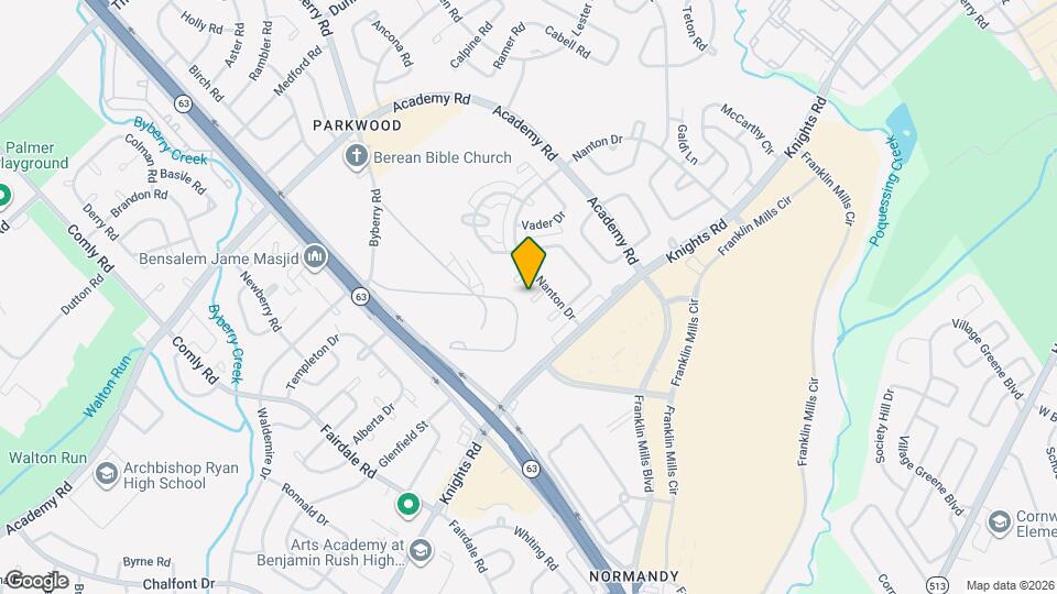 3601 Nanton Pl Map and Location Details