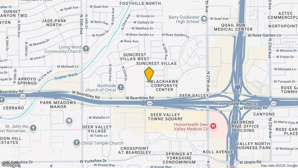 20242 N 30th Dr Map and Location Details