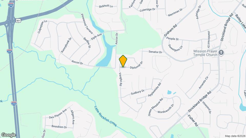 1623 Diplomat Dr Map and Location Details