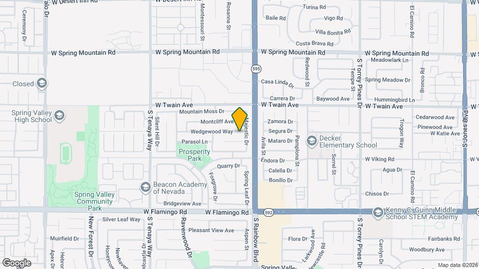 6951 Wedgewood Way Map and Location Details