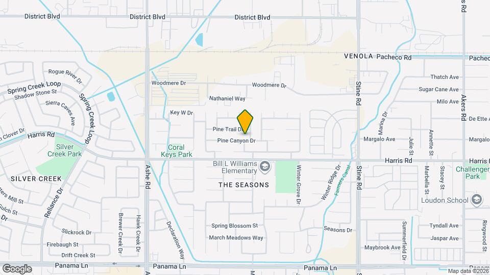 5704 Pine Canyon Dr Map and Location Details