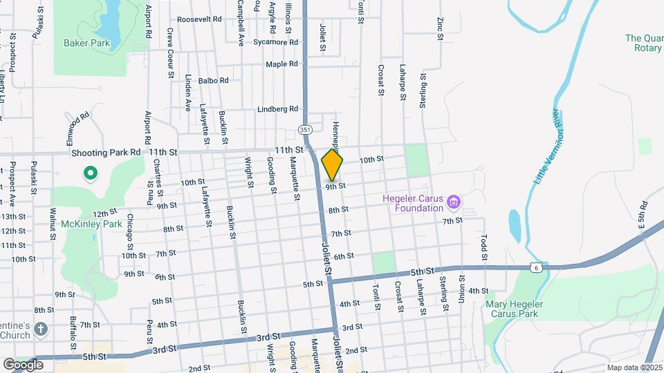857 9th St Map and Location Details