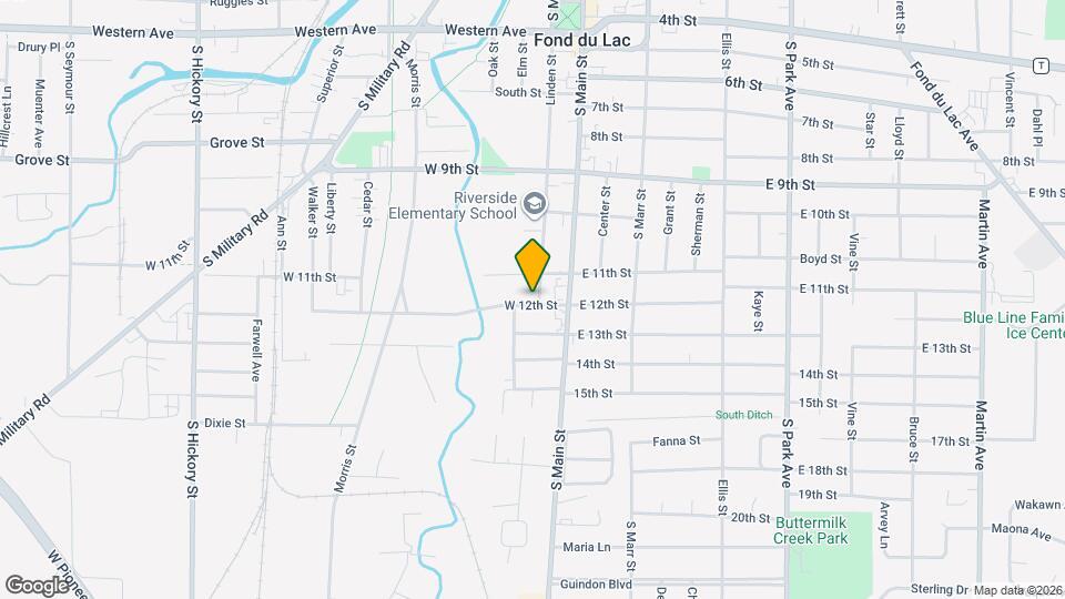 476 Linden St Map and Location Details