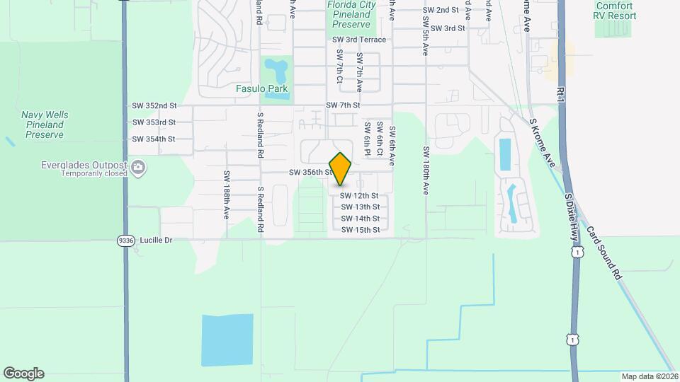 1176 SW 7th Ct Map and Location Details