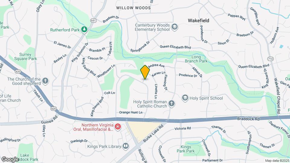 4848 Red Fox Dr Map and Location Details