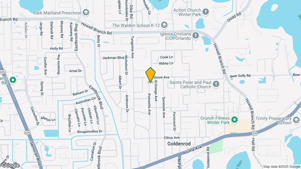 5323 Poinsetta Ave Map and Location Details