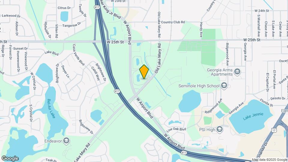 1322 S Pine Ridge Cir, Unit B2 Mapa y Detalles de la Ubicación