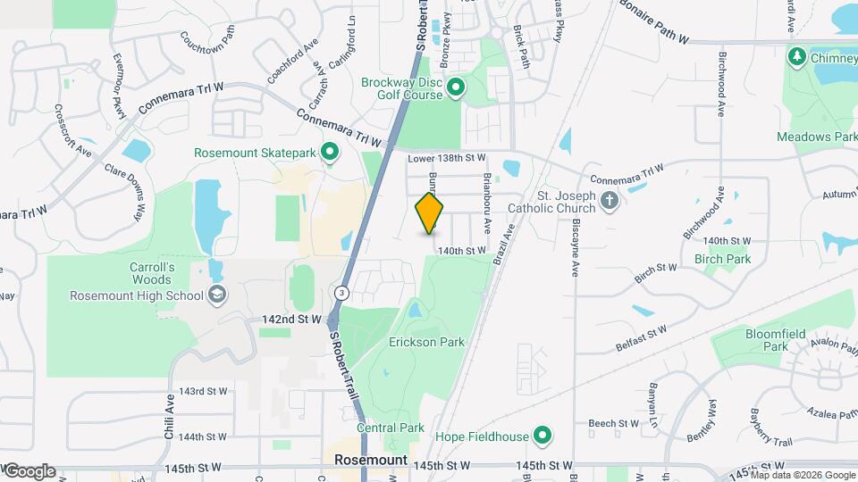 13965 Bunratty Ave Map and Location Details