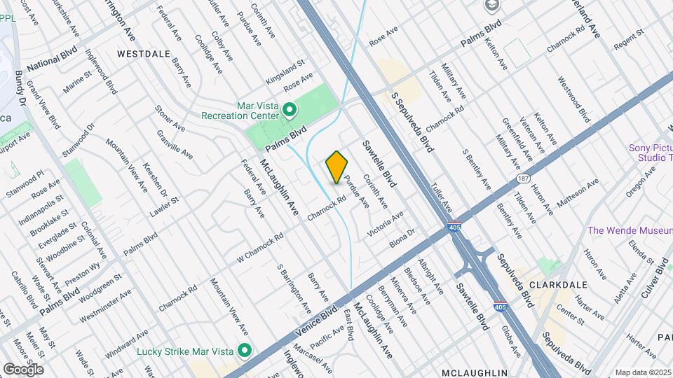 3558 Butler Ave Mapa y Detalles de la Ubicación