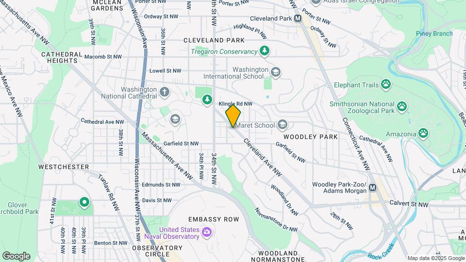 3224 Cleveland Ave NW Map and Location Details