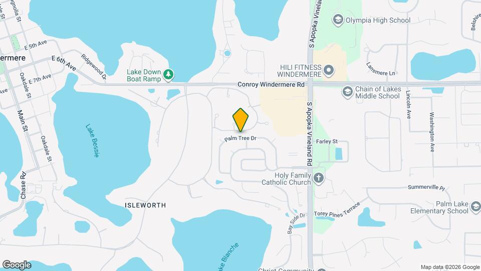 9313 Palm Tree Dr Map and Location Details